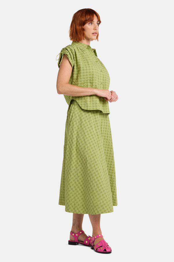 Gorman NZ - Ready Check Cotton Shirt - green