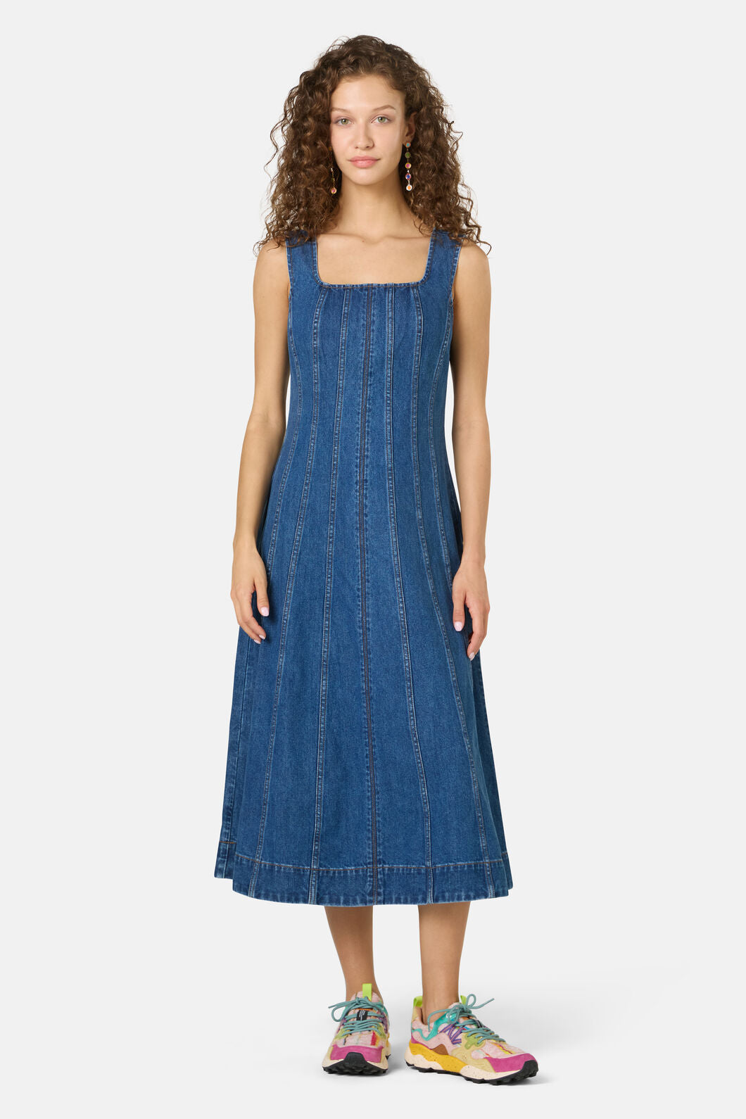 Gorman NZ - Forget Me Not Denim Midi Dress - denim