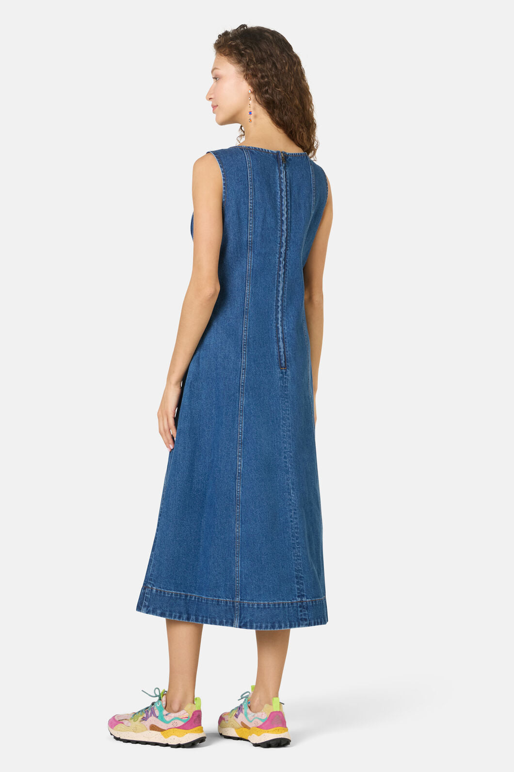 Gorman NZ - Forget Me Not Denim Midi Dress - denim