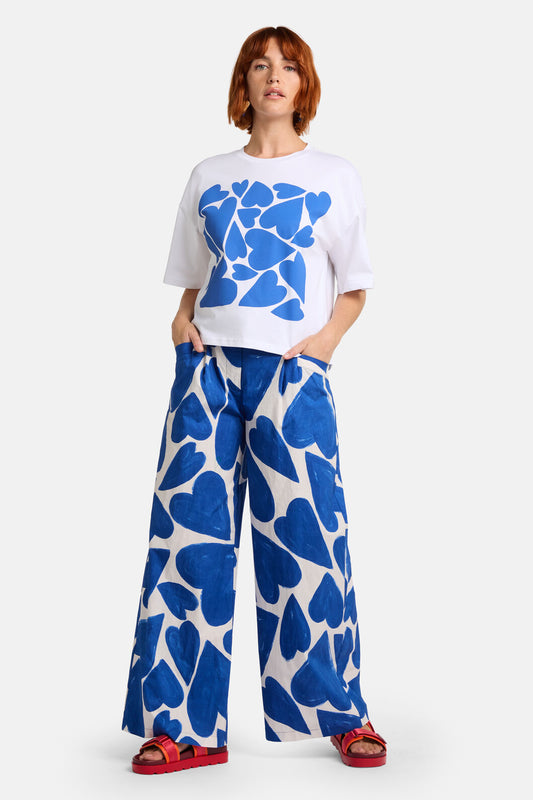 Gorman NZ - Heartbeat Placement Relaxed Tee - white