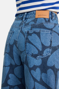 Gorman NZ - Heartbeat Denim Wide Jean - denim