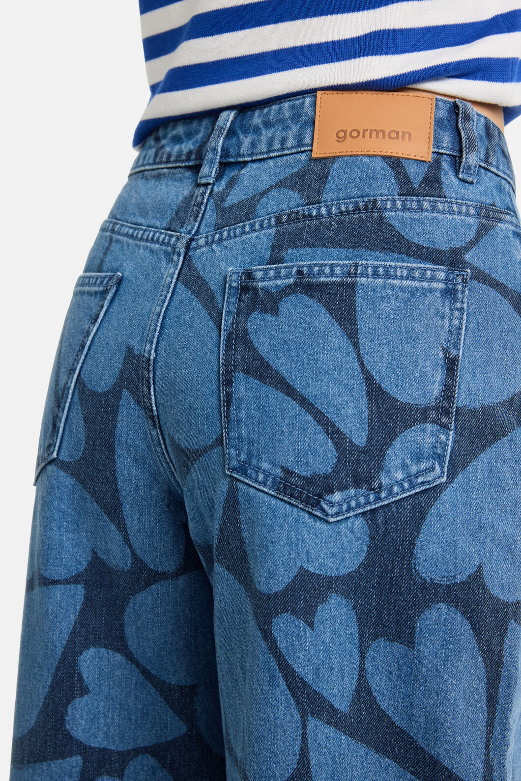 Gorman NZ - Heartbeat Denim Wide Jean - denim