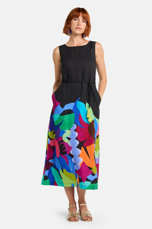 Gorman NZ - Tangled Tropic Placement Dress - print