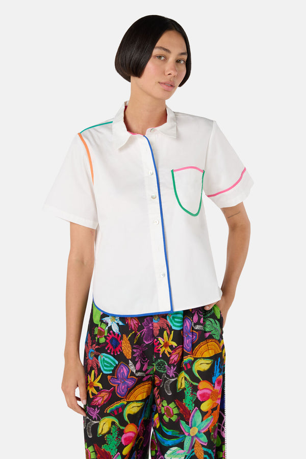 Gorman NZ - Linescape Shirt - white