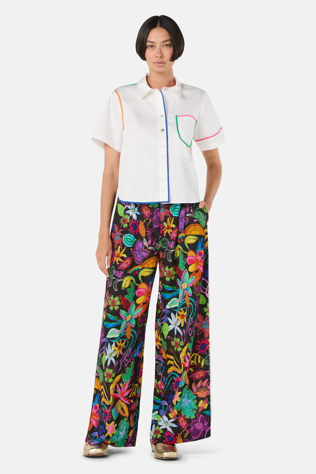 Gorman NZ - Linescape Shirt - white