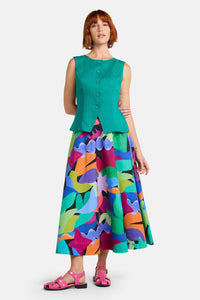 Gorman NZ - Sweetheart Top - green