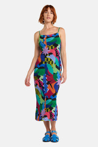 Gorman NZ - Tangled Tropic Mesh Dress - print