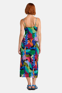 Gorman NZ - Tangled Tropic Mesh Dress - print