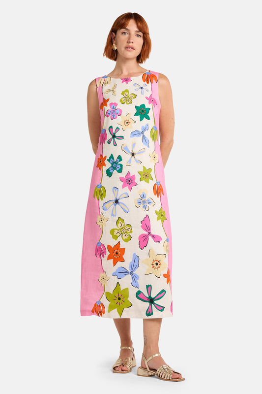 Gorman NZ - Daisy Chain Print Long Dress - print