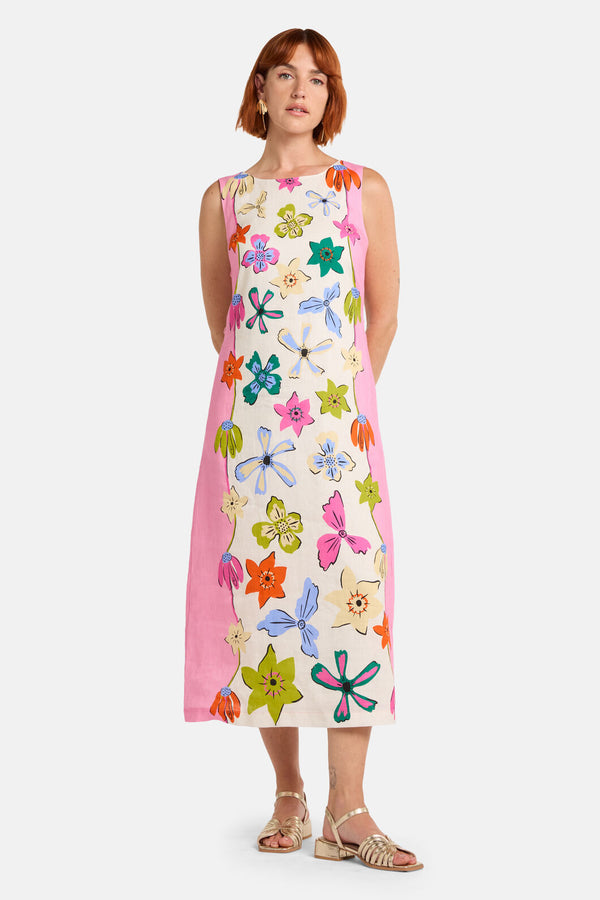 Gorman NZ - Daisy Chain Print Long Dress - print