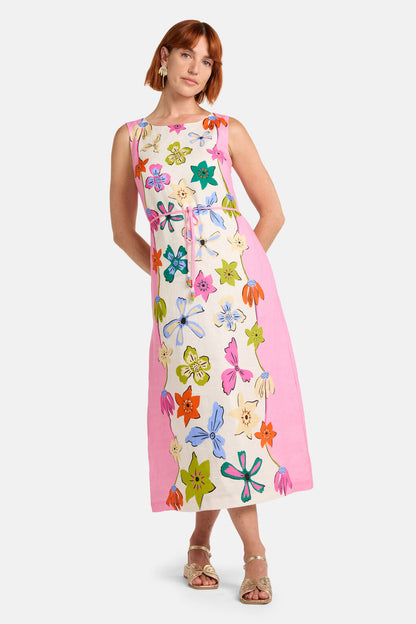 Gorman NZ - Daisy Chain Print Long Dress - print