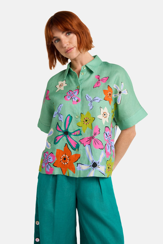 Gorman NZ - Daisy Chain Print Shirt - print