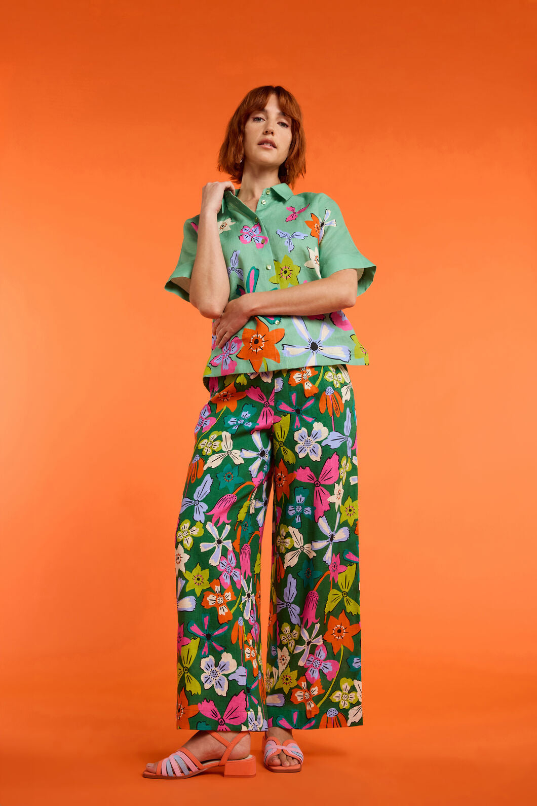 Gorman NZ - Daisy Chain Print Pant - print