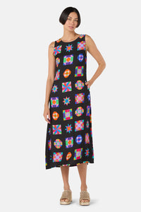Gorman NZ - Pinwheel Midi Dress - print