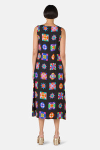 Gorman NZ - Pinwheel Midi Dress - print