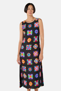 Gorman NZ - Pinwheel Midi Dress - print