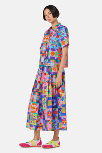 Gorman NZ - Pinwheel Printed Shirt - print