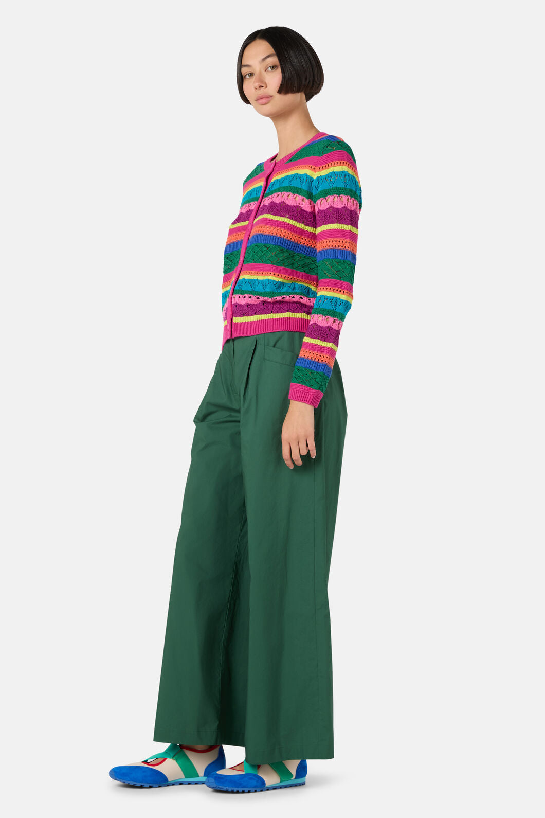 Gorman NZ - Stripetastic Cotton Cardigan - stripe