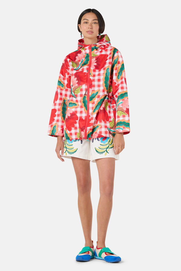 Gorman NZ - Little Things Gingham Raincoat - print
