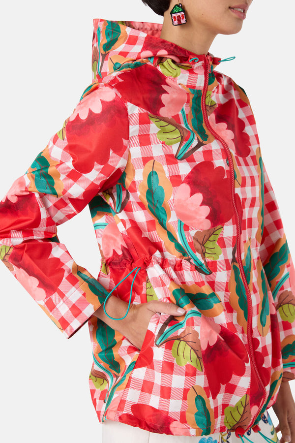 Gorman NZ - Little Things Gingham Raincoat - print