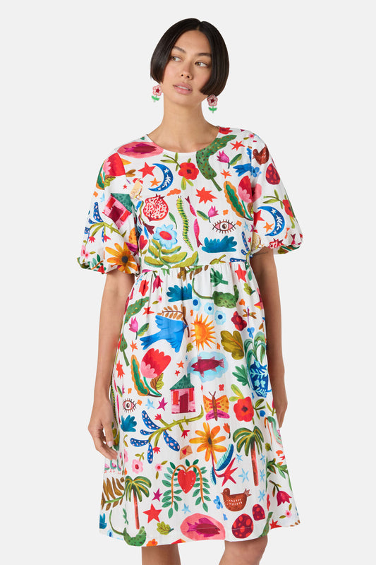 Gorman NZ - Little Things Smock Dress - print
