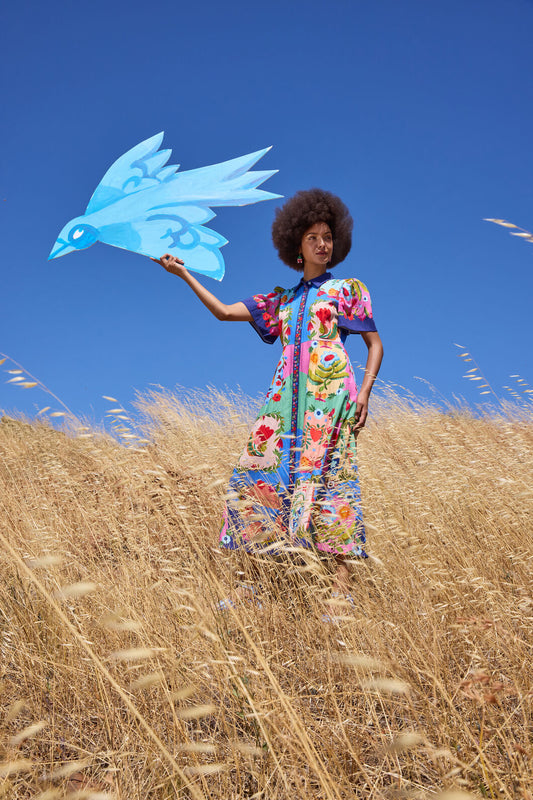 Gorman NZ - LittleThingsPlcementShirtDress - print