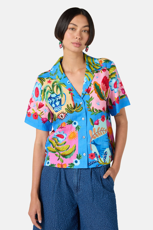 Gorman NZ - Little Things Placement Shirt - print