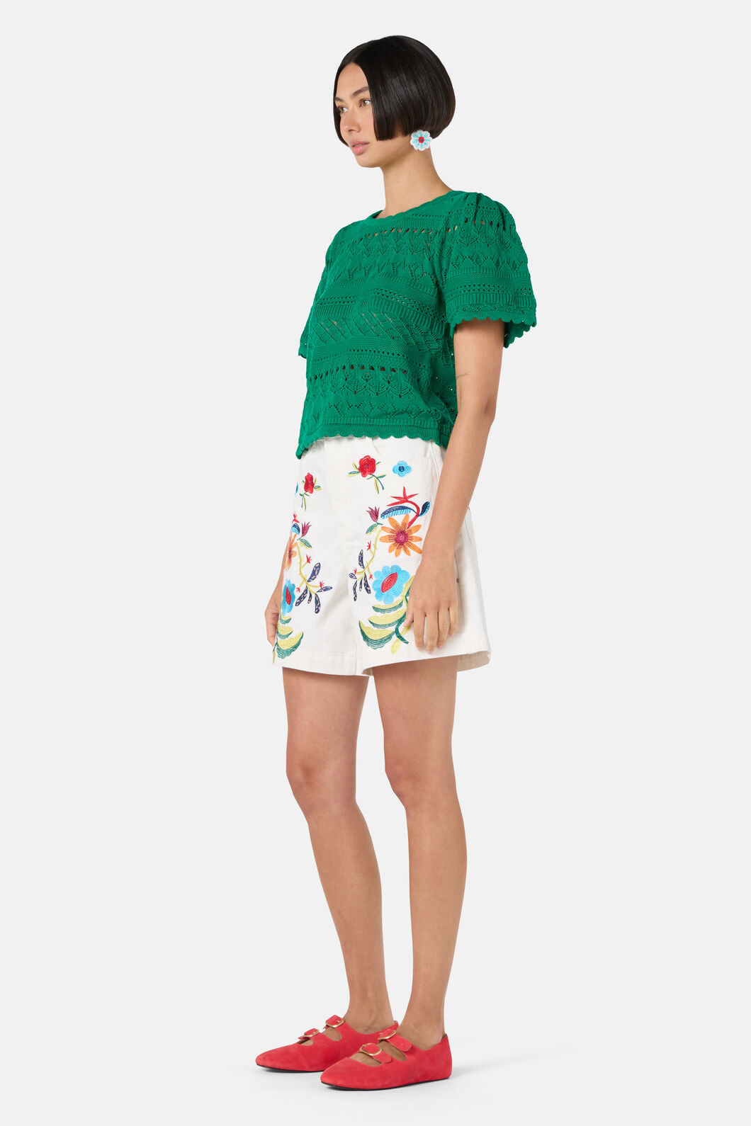 Gorman NZ - Carla Knit Top - green