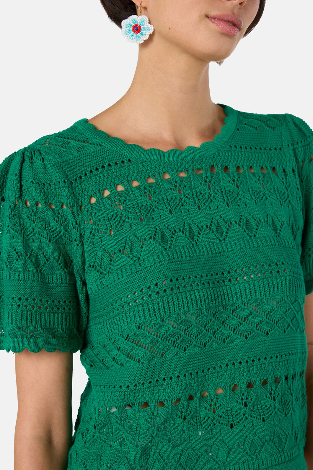 Gorman NZ - Carla Knit Top - green