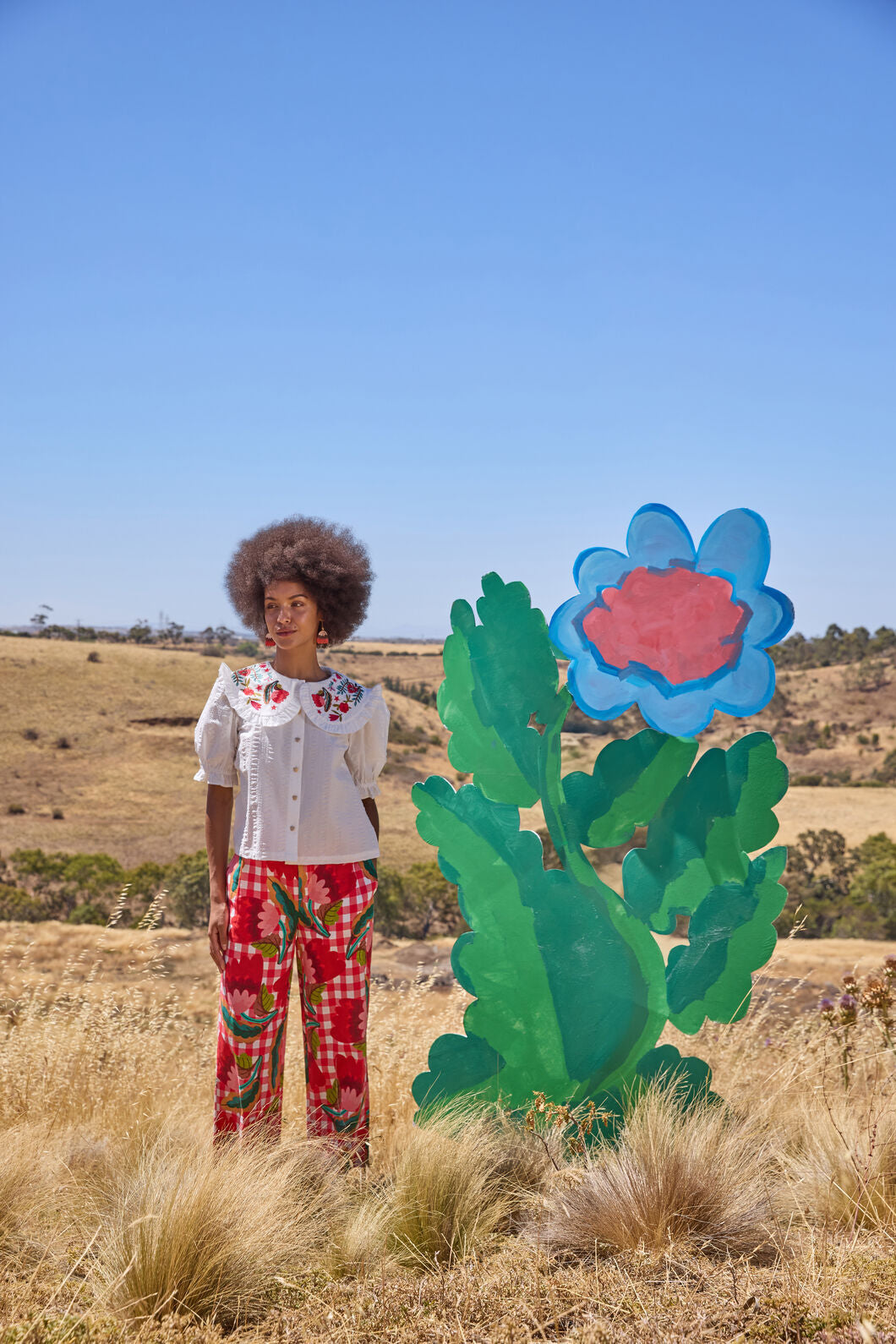 Gorman NZ - Little Things EmbroideredShirt - white