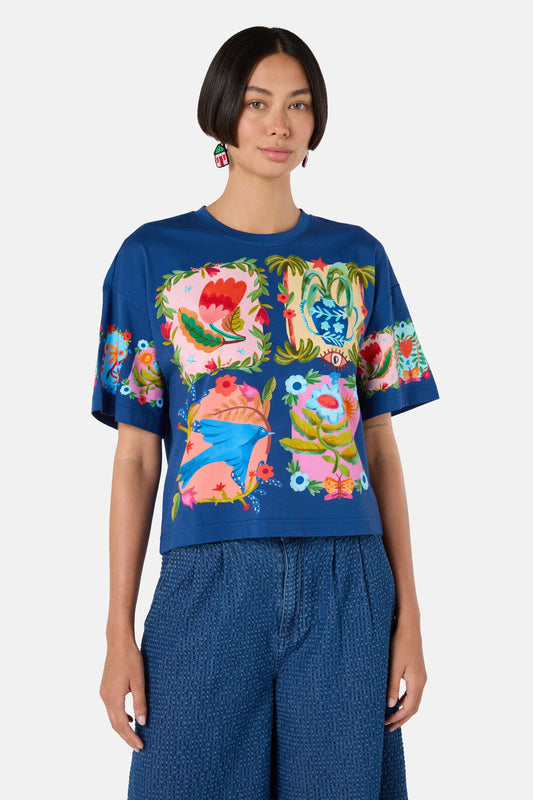 Gorman NZ - Little Things Print RelaxedTee - print