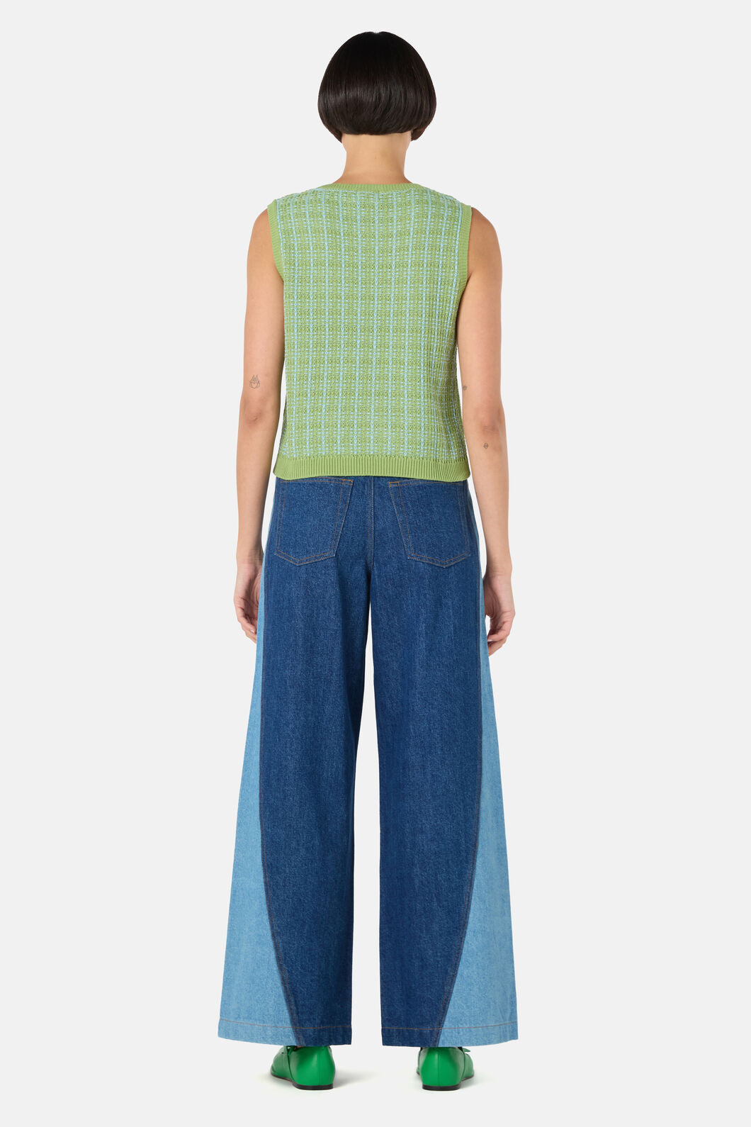 Gorman NZ - At The Garden Knit Tank - green