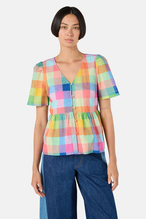 Gorman NZ - Little Checks Top - check