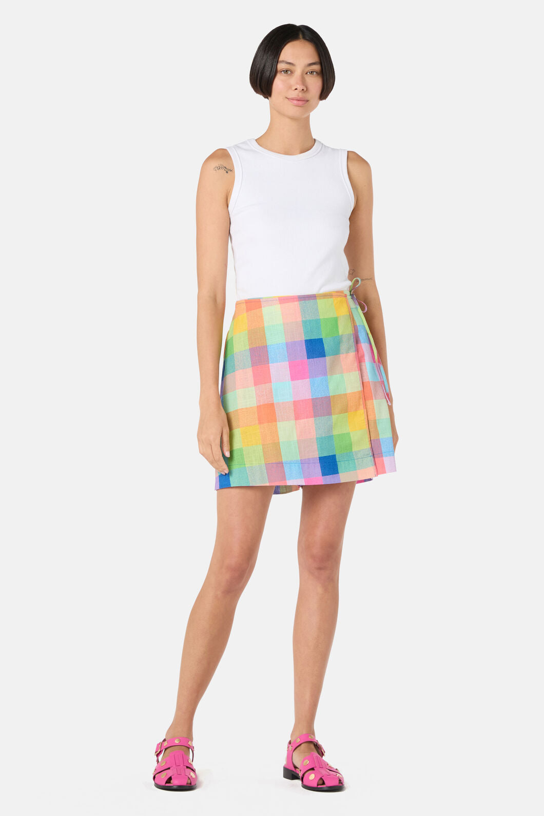 Gorman NZ - Little Checks Mini Skort - check