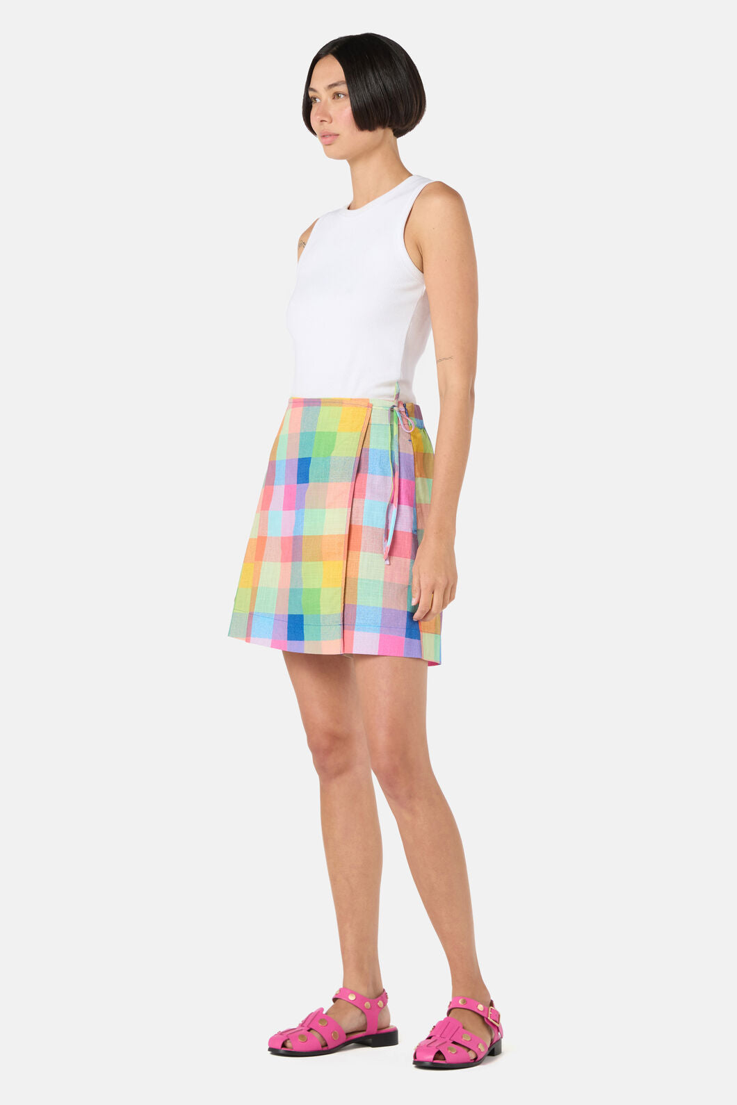 Gorman NZ - Little Checks Mini Skort - check