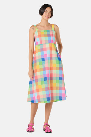 Gorman NZ - Little Checks Midi Dress - check