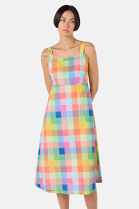 Gorman NZ - Little Checks Midi Dress - check