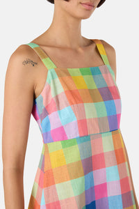 Gorman NZ - Little Checks Midi Dress - check