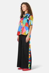 Gorman NZ - AbstractSymphonyOversizedShirt - print