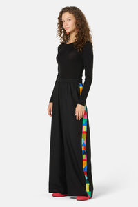 Gorman NZ - Abstract Symphony Relaxed Pant - black