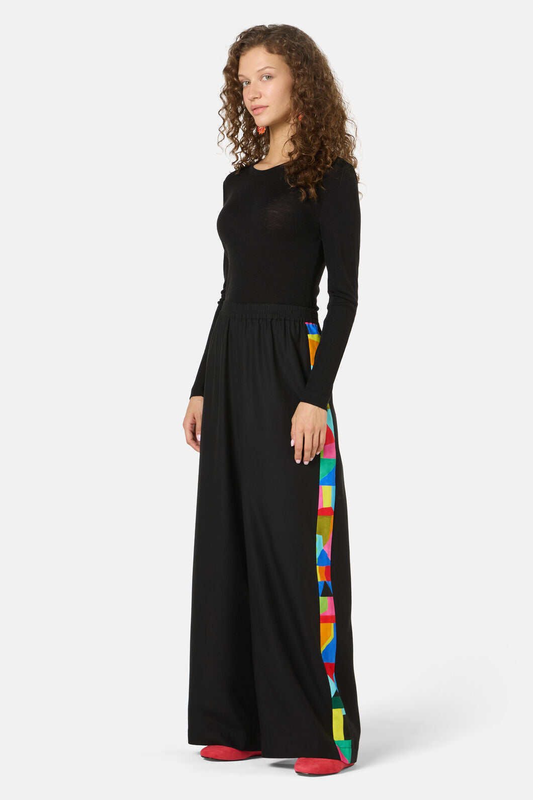 Gorman NZ - Abstract Symphony Relaxed Pant - black