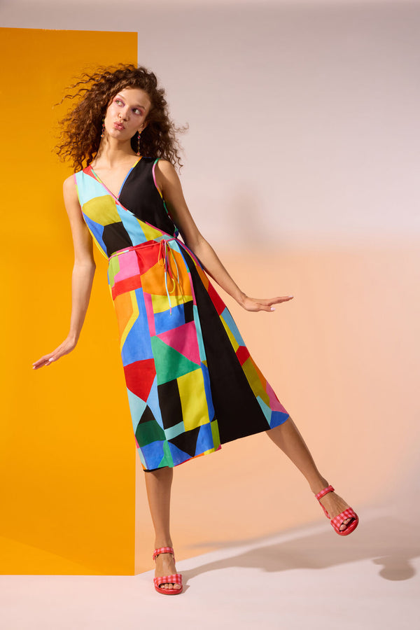 Gorman NZ - AbstractSymphonyReversiblDress - print