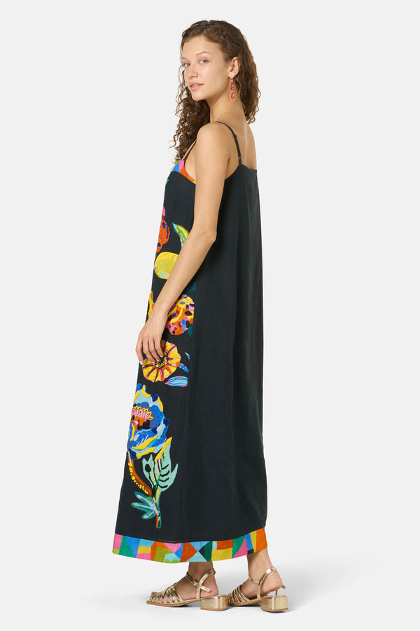 Gorman NZ - FloralSymphonyEmbroideredDress - print