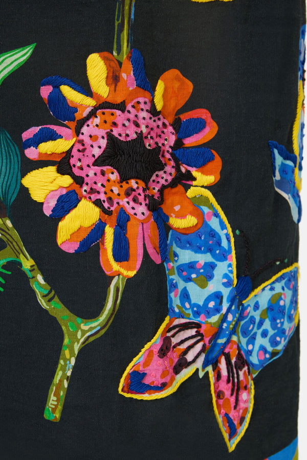 Gorman NZ - FloralSymphonyEmbroideredDress - print