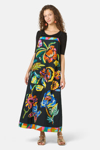 Gorman NZ - FloralSymphonyEmbroideredDress - print