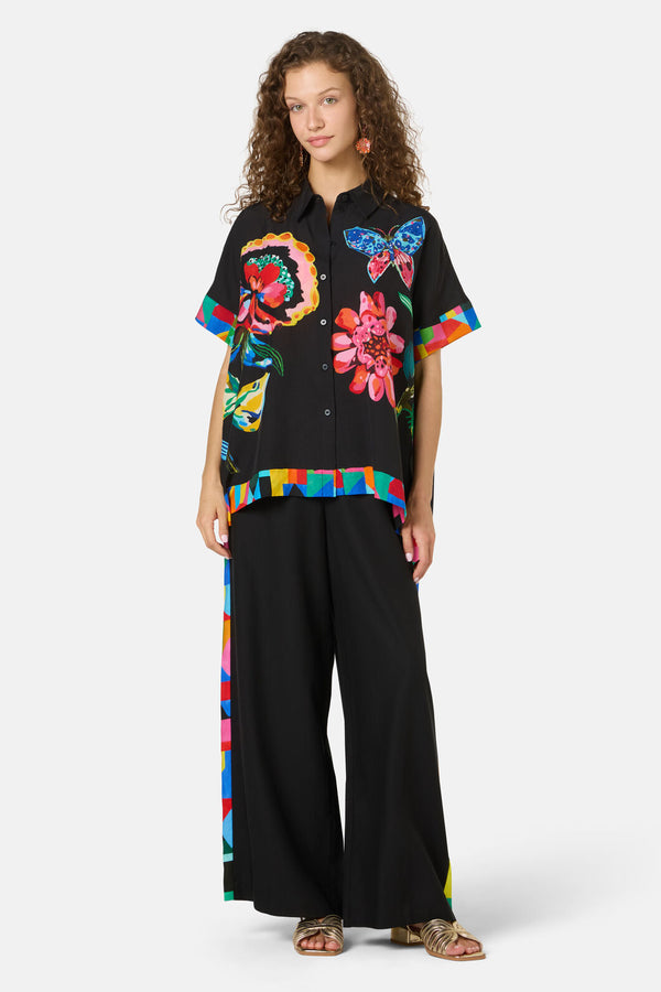Gorman NZ - Floral Symphony Scarf Shirt - print