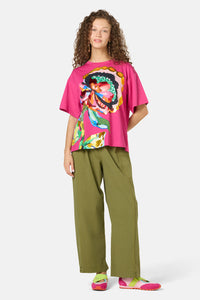 Gorman NZ - Floral SymphonyPlacement OSTee - fuschia