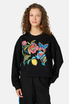 Gorman NZ - Floral Symphony Emb Sweater - black