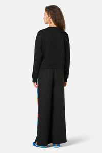 Gorman NZ - Floral Symphony Emb Sweater - black