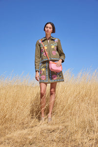 Gorman NZ - Floral Symphony Twill Jacket - khaki